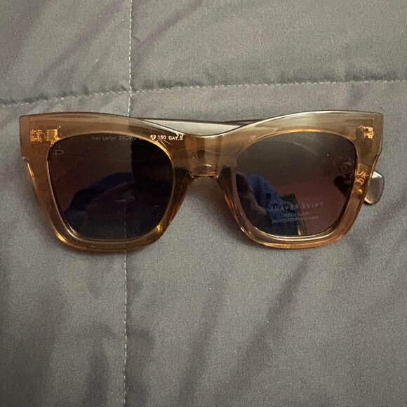 Prive Revaux Key Largo Polarized Sunglasses Crystal Nude main image 6